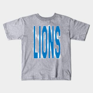 Detroit Lioooons 23 Kids T-Shirt